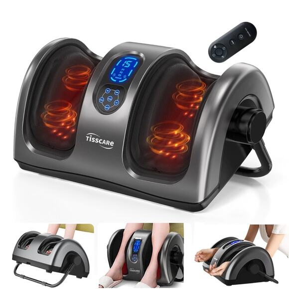 Foot Massager Heat FSA HSA Eligible Neuropathy Plantar Fasciitis Pain Relief NIB - Picture 1 of 7